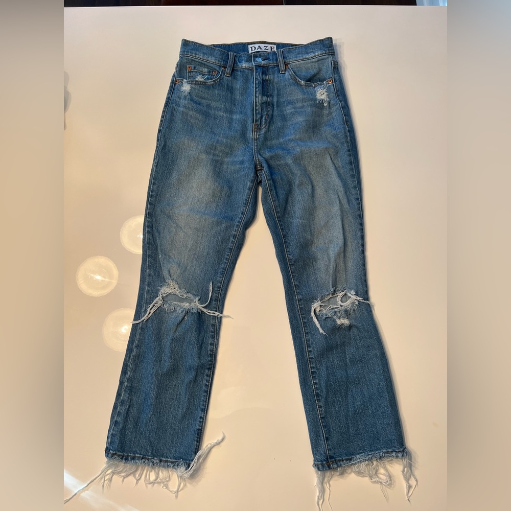 Daze High Rise Shy Girl Jeans, perfect condition.